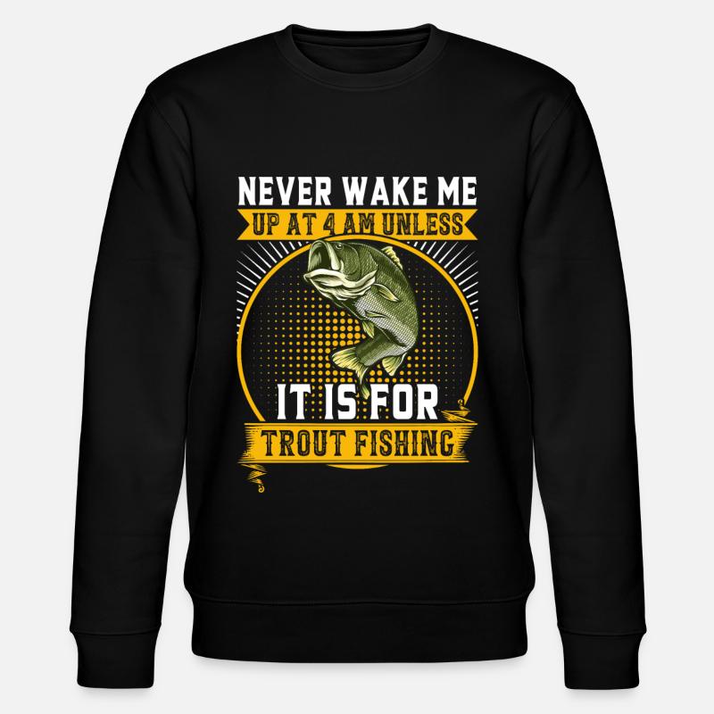 Drôle de pêche Hommes Femmes - Sweat bio CHANGER Stanley/Stella Unisexe - noir