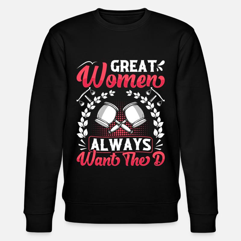 Doctorate Degree great - Stanley/Stella Unisex Bio-Sweatshirt CHANGER  - Schwarz