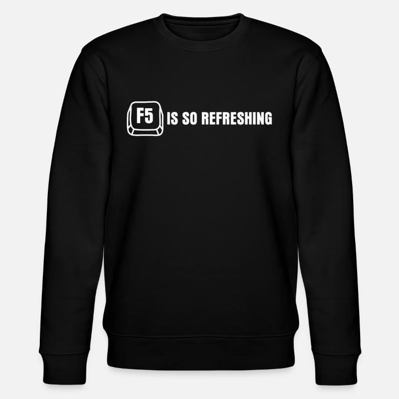 Programmierer Informatiker Admin - Stanley/Stella Unisex Bio-Sweatshirt CHANGER  - Schwarz