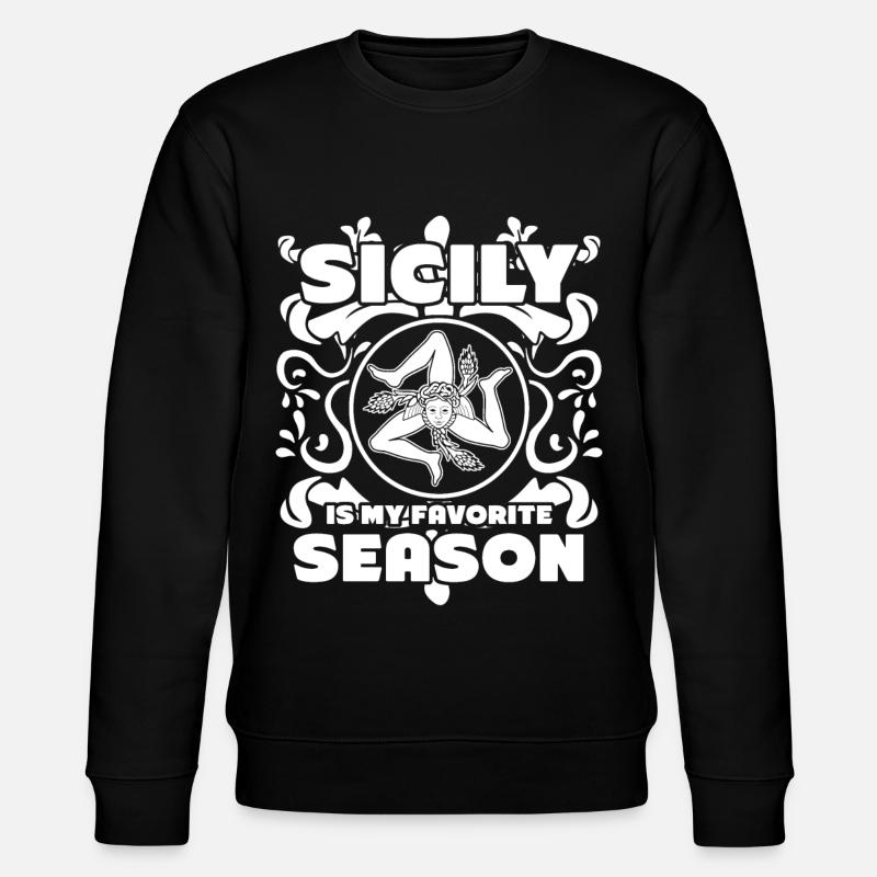 Sicile - Sweat bio CHANGER Stanley/Stella Unisexe - noir