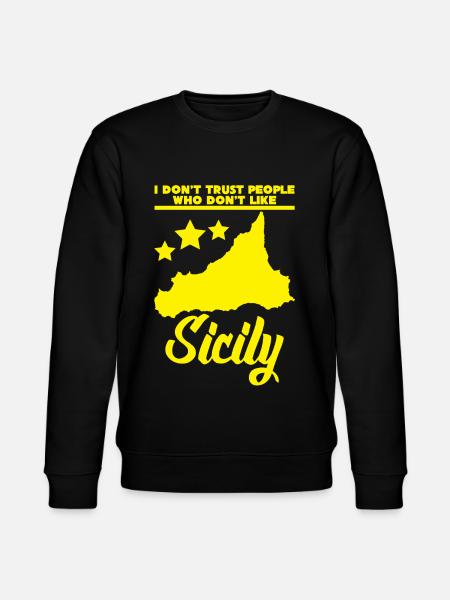Sicile - Sweat bio CHANGER Stanley/Stella Unisexe - noir