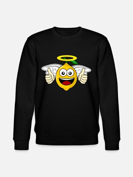 Lemon Angel Lemon - Stanley/Stella CHANGER Unisex Organic Sweatshirt - black