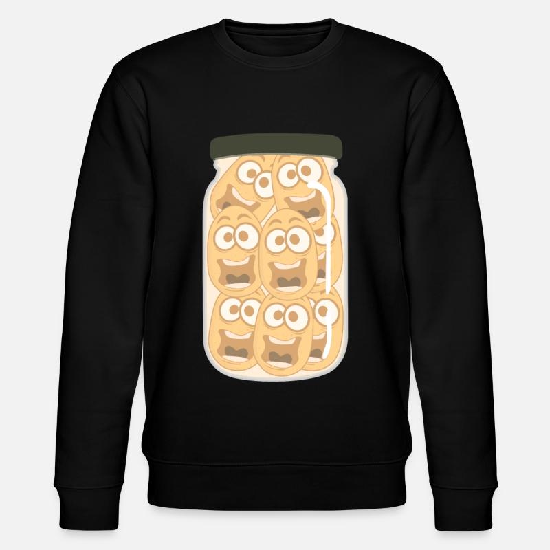Potato Potatoes - Stanley/Stella CHANGER Unisex Organic Sweatshirt - black