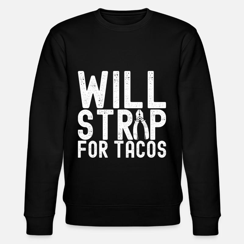 Electrician Electronics Technician - Stanley/Stella CHANGER Unisex Organic Sweatshirt - black