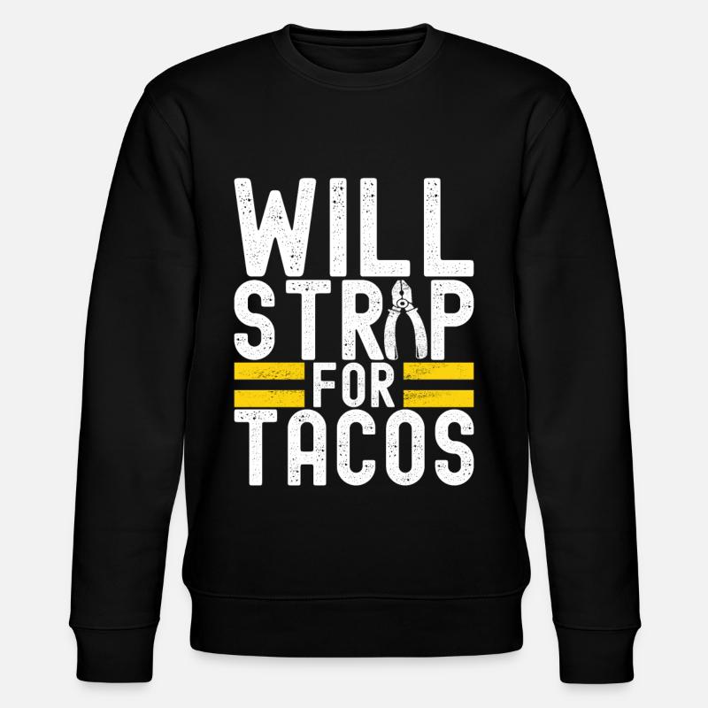 Electrician Electronics Technician - Stanley/Stella CHANGER Unisex Organic Sweatshirt - black