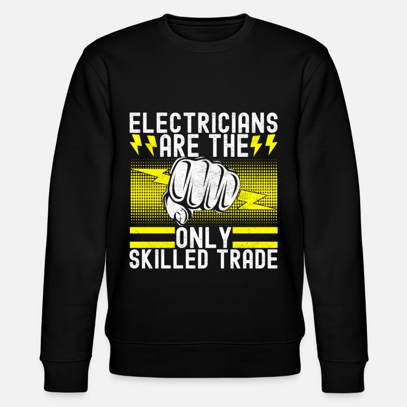 Elektriker Elektroniker - Stanley/Stella Unisex Bio-Sweatshirt CHANGER - Schwarz