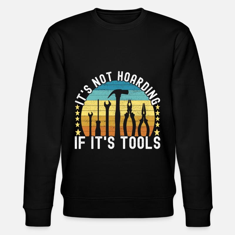 Electrician Electronics Technician - Stanley/Stella CHANGER Unisex Organic Sweatshirt - black