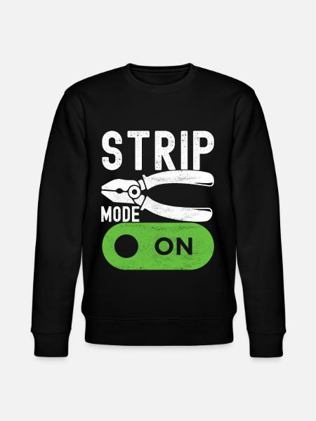 Electrician Electronics Technician - Stanley/Stella CHANGER Unisex Organic Sweatshirt - black