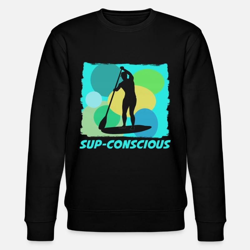 Stand Up Paddle Board - Sweat bio CHANGER Stanley/Stella Unisexe - noir