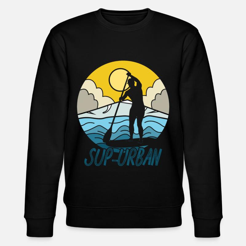 Planche de SUP - Sweat bio CHANGER Stanley/Stella Unisexe - noir