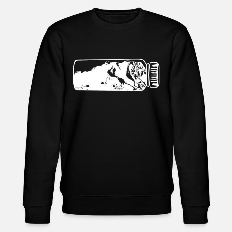 Zugspitze Hike - Stanley/Stella CHANGER Unisex Organic Sweatshirt - black