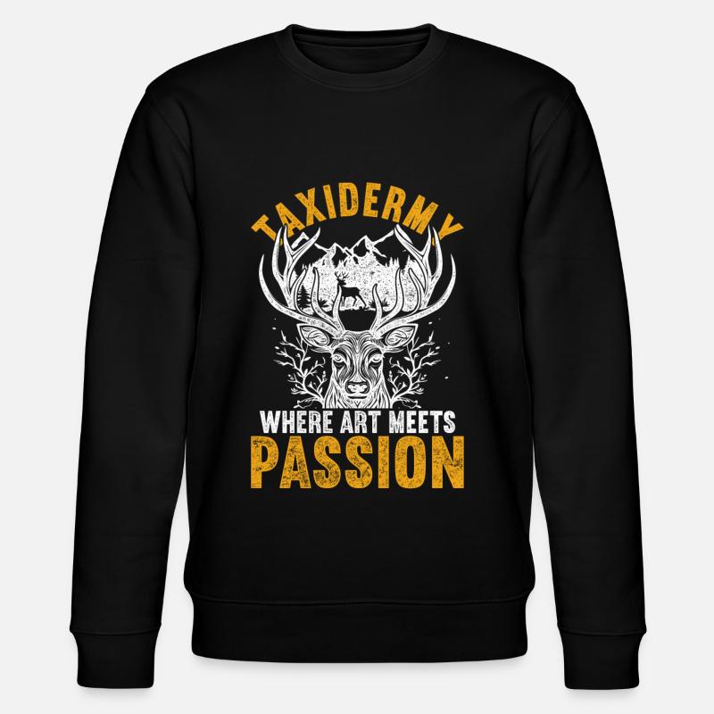 Taxidermiste Taxidermiste - Sweat bio CHANGER Stanley/Stella Unisexe - noir