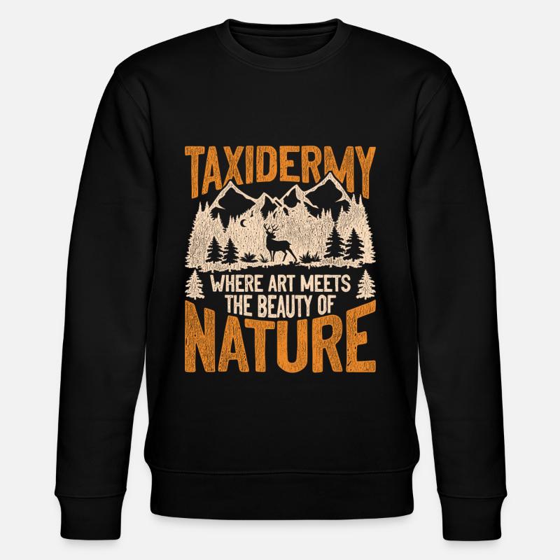 Taxidermiste Taxidermiste - Sweat bio CHANGER Stanley/Stella Unisexe - noir