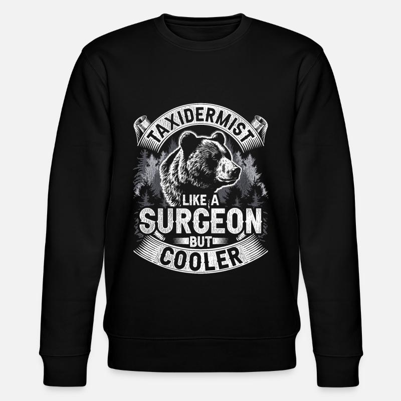 Taxidermiste Taxidermiste - Sweat bio CHANGER Stanley/Stella Unisexe - noir