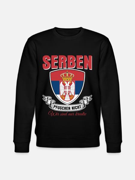 Serbie Drapeau serbe - Sweat bio CHANGER Stanley/Stella Unisexe - noir