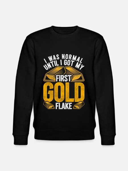 Goldschürfer Goldgräber Goldsucher - Stanley/Stella Unisex Bio-Sweatshirt CHANGER  - Schwarz