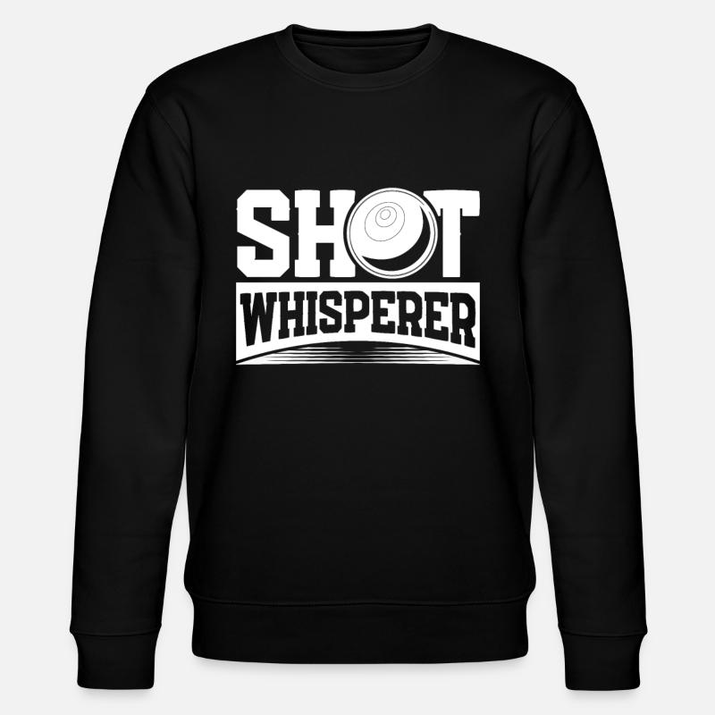 Kugelstoßen Kugelstoß Kugelstoßer - Stanley/Stella Unisex Bio-Sweatshirt CHANGER  - Schwarz