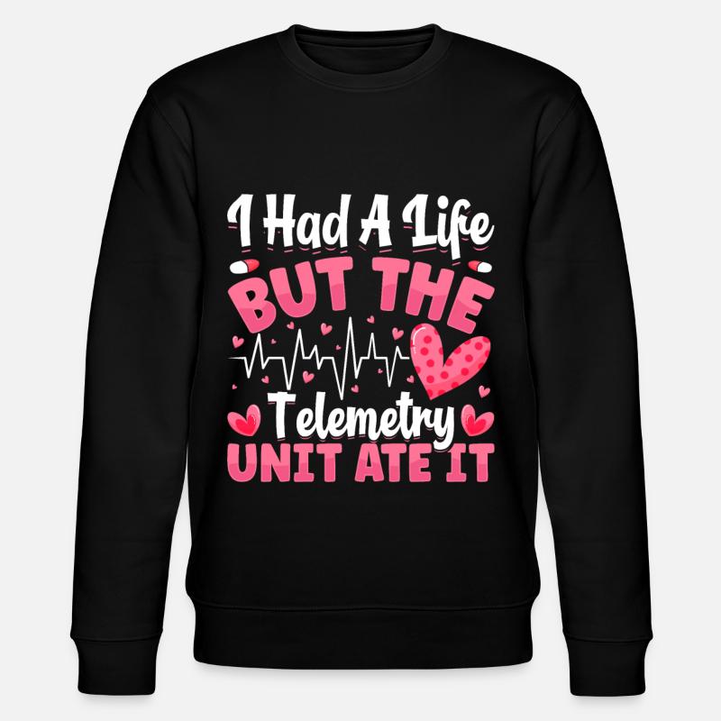 Conception d’infirmière auxiliaire - Sweat bio CHANGER Stanley/Stella Unisexe - noir