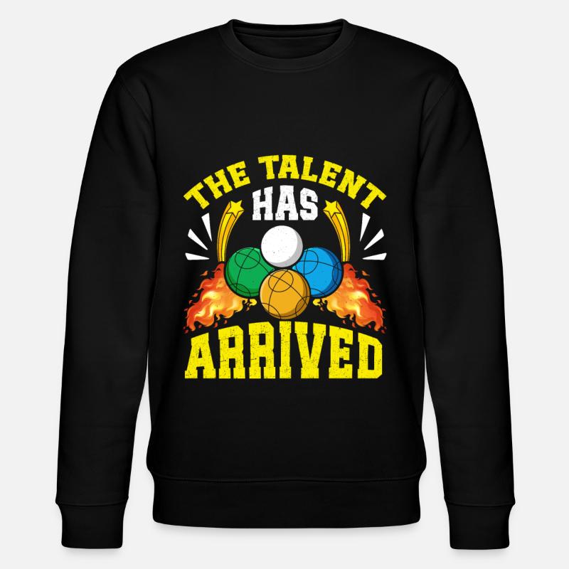 Funny Bocce Game - Stanley/Stella Unisex Bio-Sweatshirt CHANGER - Schwarz