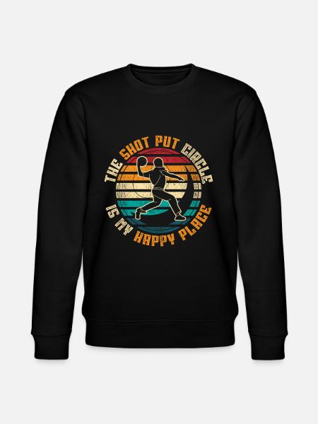 Skud Læg Skud Læg Putter - Stanley/Stella økologisk unisex-sweatshirt CHANGER  - sort