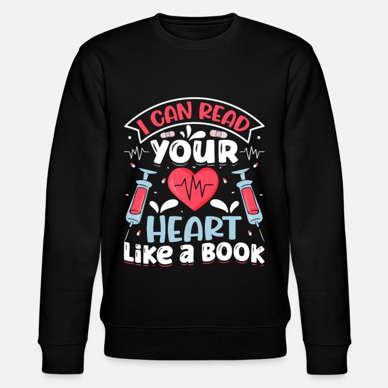 Nursing Assistant Design - Stanley/Stella CHANGER Unisex Organic Sweatshirt - black