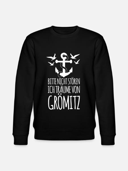 Urlaub in Grömitz - Stanley/Stella Unisex Bio-Sweatshirt CHANGER - Schwarz