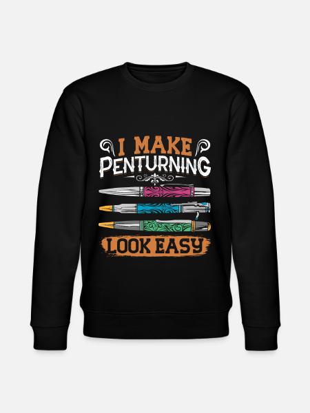Pen Turning Kit - Stanley/Stella Unisex Bio-Sweatshirt CHANGER - Schwarz