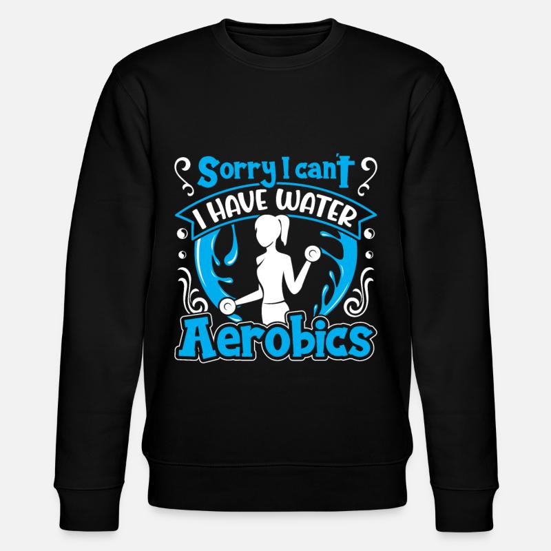 Aerobic Exercise Designs - Stanley/Stella Unisex Bio-Sweatshirt CHANGER  - Schwarz