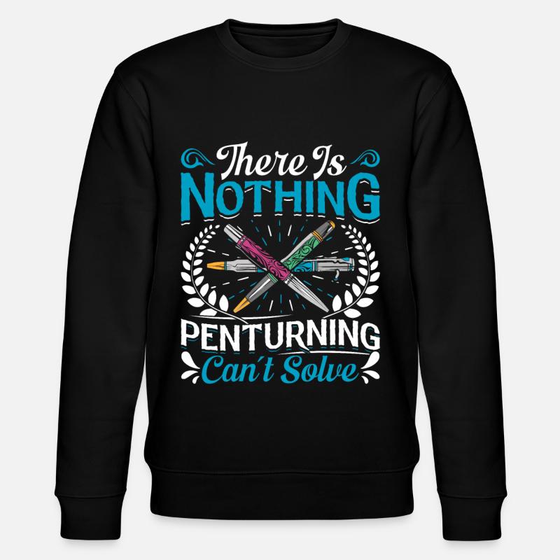 Pen Turning Kit - Stanley/Stella Unisex Bio-Sweatshirt CHANGER  - Schwarz