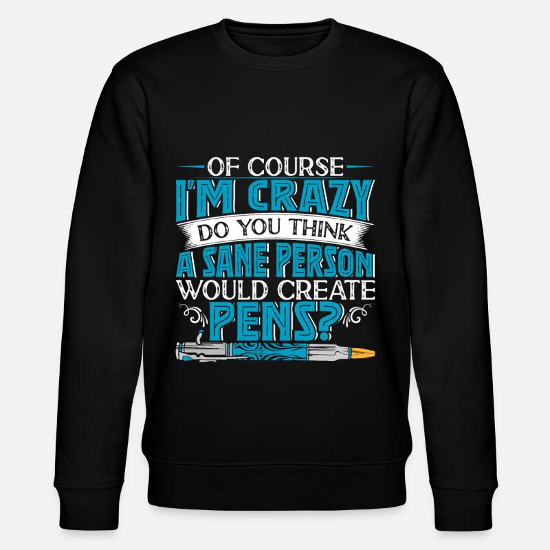 Pen Turning Kit - Stanley/Stella Unisex Bio-Sweatshirt CHANGER  - Schwarz