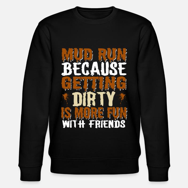 Perfect funny Race - Stanley/Stella Unisex Bio-Sweatshirt CHANGER  - Schwarz
