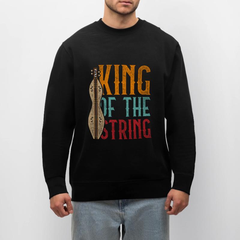 Dulcimer Dulcimore Doucemore King Of The String Stanley/Stella CHANGER Unisex Organic Sweatshirt