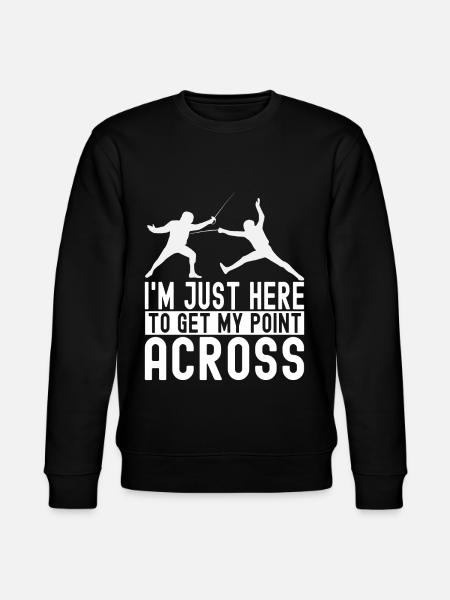 Fencing Fencing - Stanley/Stella CHANGER Unisex Organic Sweatshirt - black
