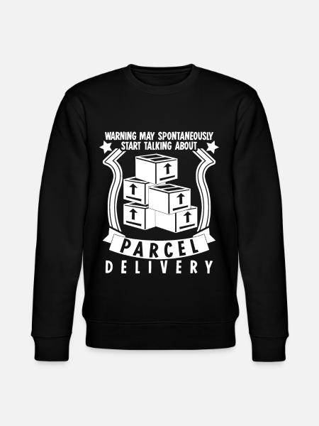 Paketbote Postbote Paketzusteller - Stanley/Stella Unisex Bio-Sweatshirt CHANGER  - Schwarz