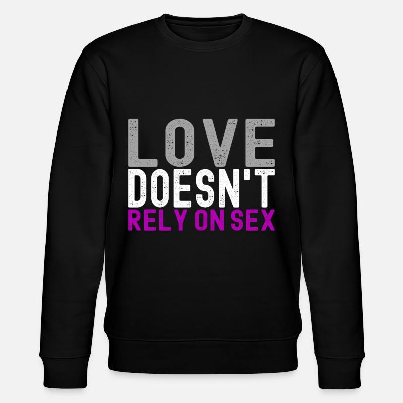 As asexué - Sweat bio CHANGER Stanley/Stella Unisexe - noir