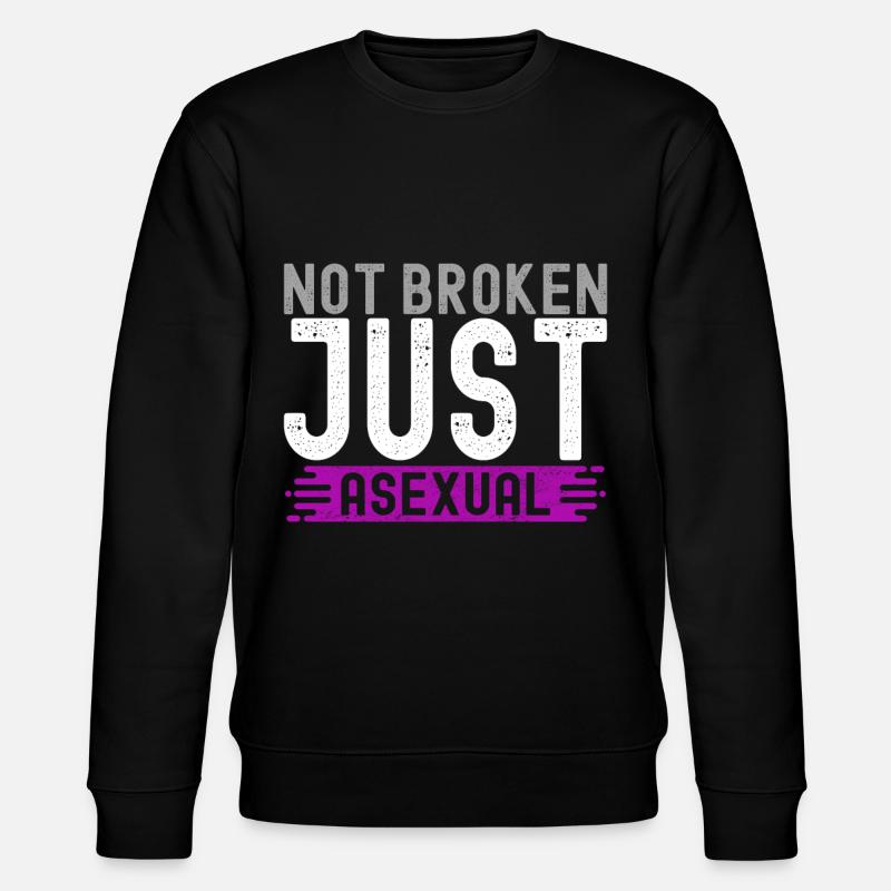 As asexué - Sweat bio CHANGER Stanley/Stella Unisexe - noir