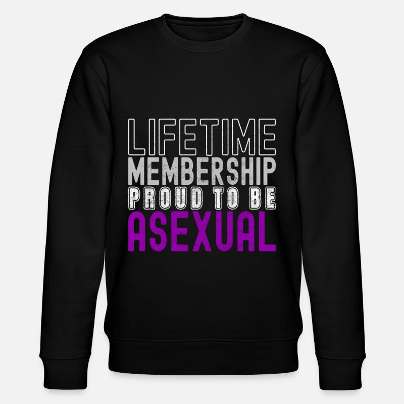 Asexuell Ace - Stanley/Stella Unisex Bio-Sweatshirt CHANGER  - Schwarz