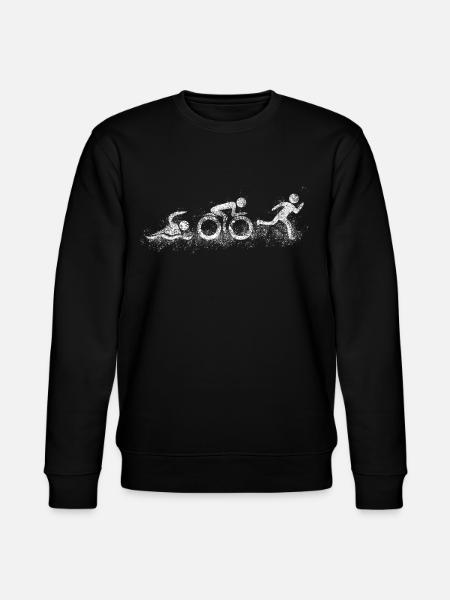 Triathlon Triathletes Triathlete - Stanley/Stella CHANGER Unisex Organic Sweatshirt - black
