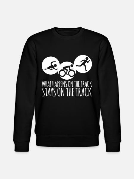 Triathlète Triathlètes Triathlon - Sweat bio CHANGER Stanley/Stella Unisexe - noir
