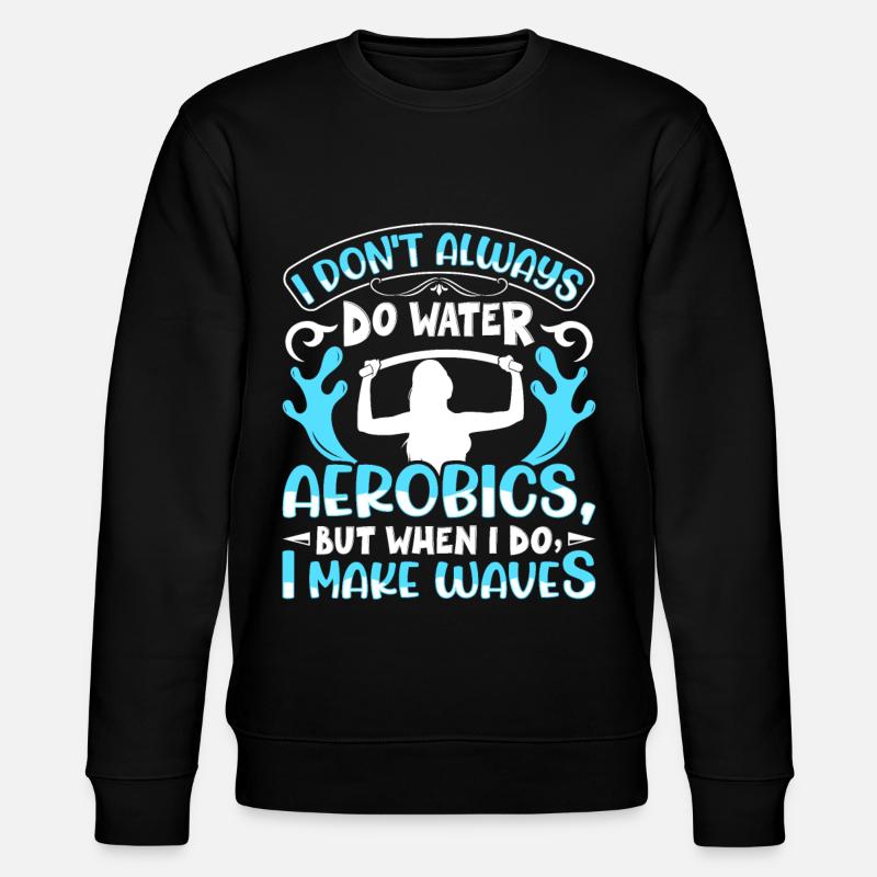 Conceptions d’exercices d’aérobic - Sweat bio CHANGER Stanley/Stella Unisexe - noir