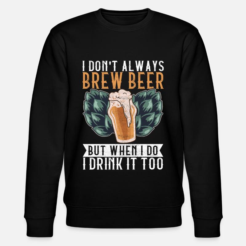Beer Brewer Beer Brewing - Stanley/Stella CHANGER Unisex Organic Sweatshirt - black