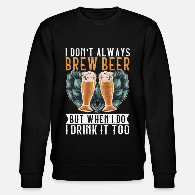 Beer Brewer Beer Brewing - Stanley/Stella CHANGER Unisex Organic Sweatshirt - black