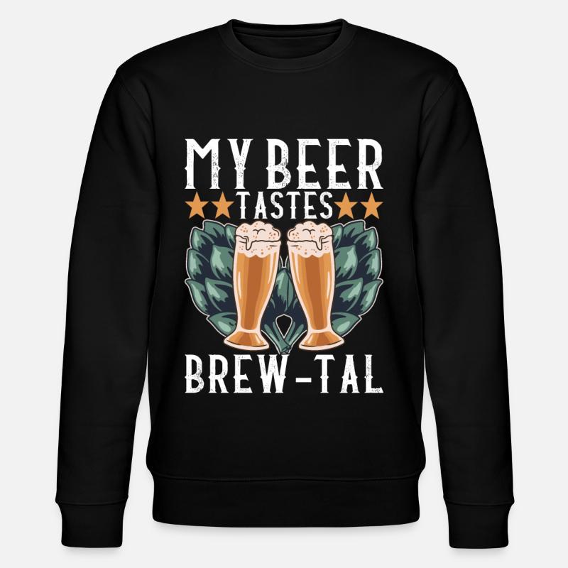 Beer Brewer Beer Brewing - Stanley/Stella CHANGER Unisex Organic Sweatshirt - black