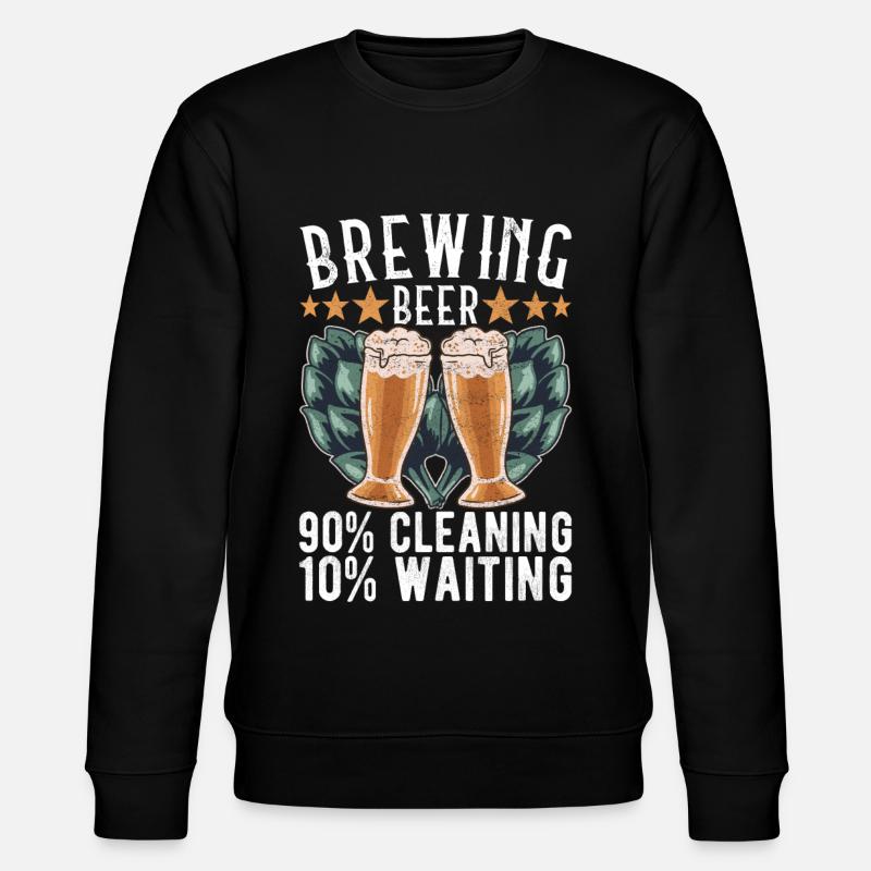 Beer Brewer Beer Brewing - Stanley/Stella CHANGER Unisex Organic Sweatshirt - black