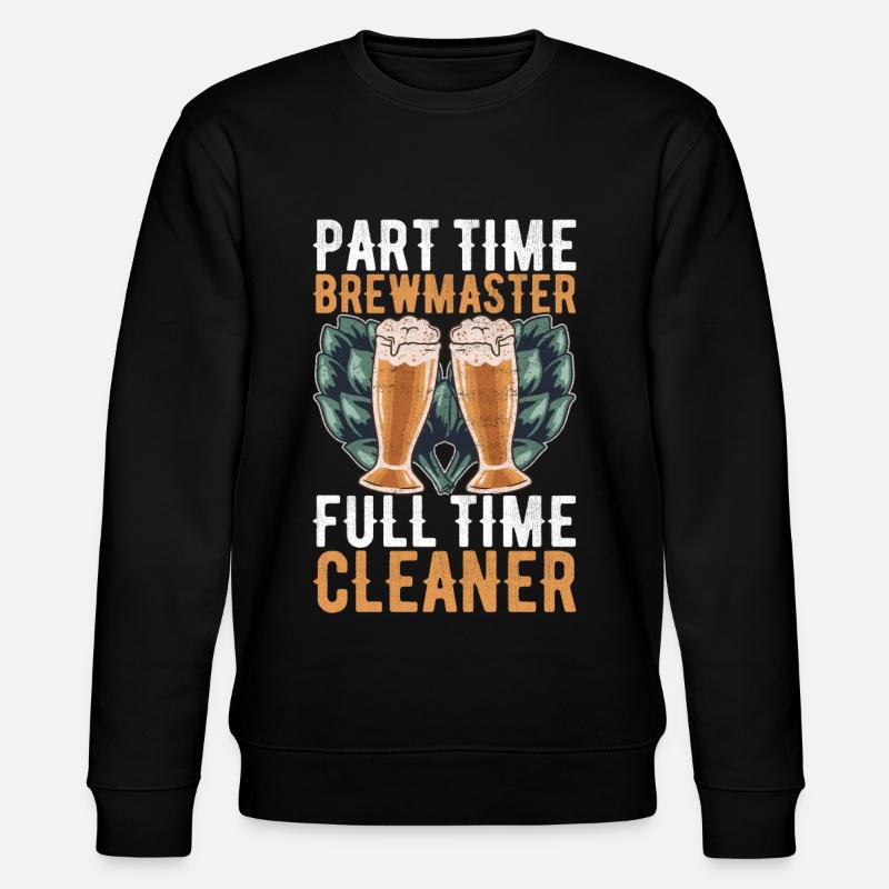 Bierbrauer Bier Brauen - Stanley/Stella Unisex Bio-Sweatshirt CHANGER  - Schwarz
