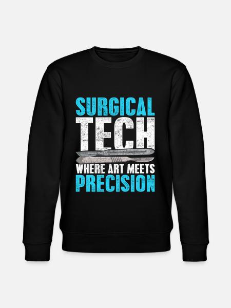 Chirurgisch Technischer Assistent - Stanley/Stella Unisex Bio-Sweatshirt CHANGER - Schwarz