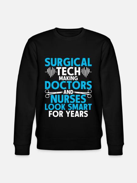 Surgical Assistant Surgical Tech - Stanley/Stella CHANGER Unisex Organic Sweatshirt - black