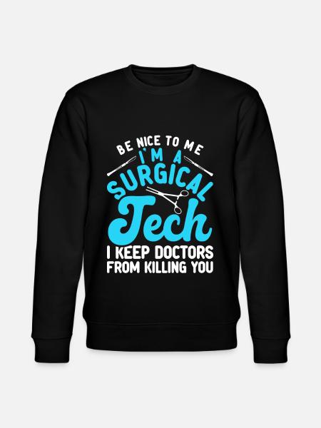 Surgical Technical Assistant - Stanley/Stella CHANGER Unisex Organic Sweatshirt - black