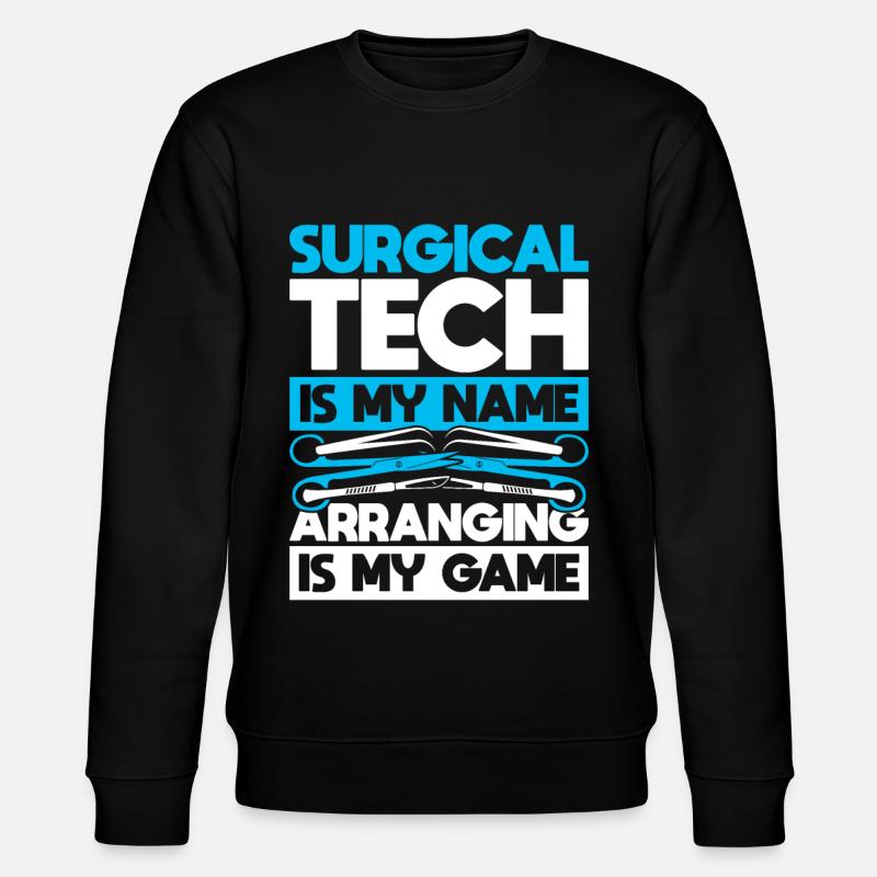 Assistant technique chirurgical - Sweat bio CHANGER Stanley/Stella Unisexe - noir