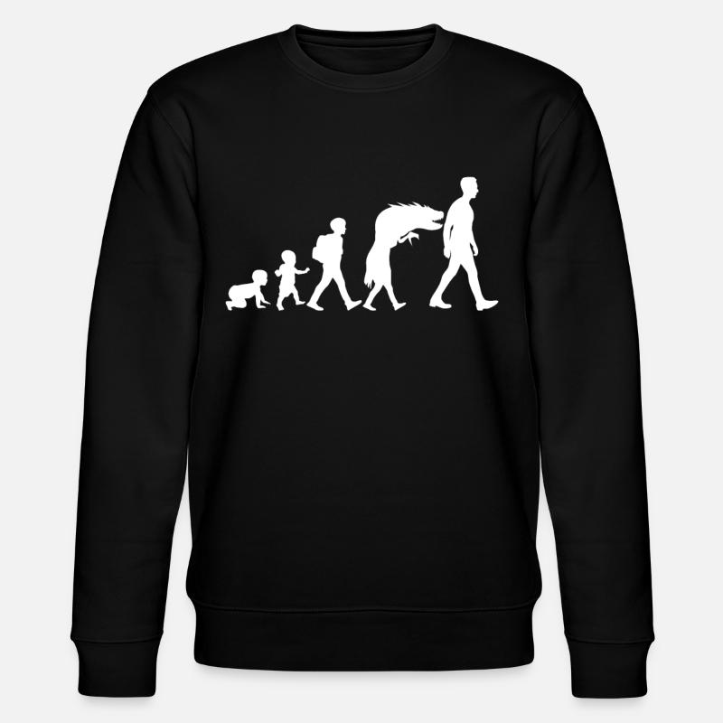 Puberty - Stanley/Stella CHANGER Unisex Organic Sweatshirt - black